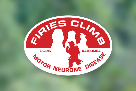 Firies Climb for MND - STICKER