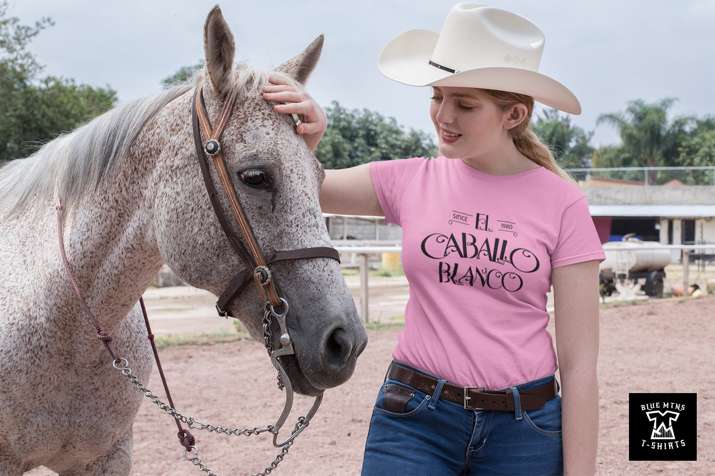 El Caballo Blanko tee