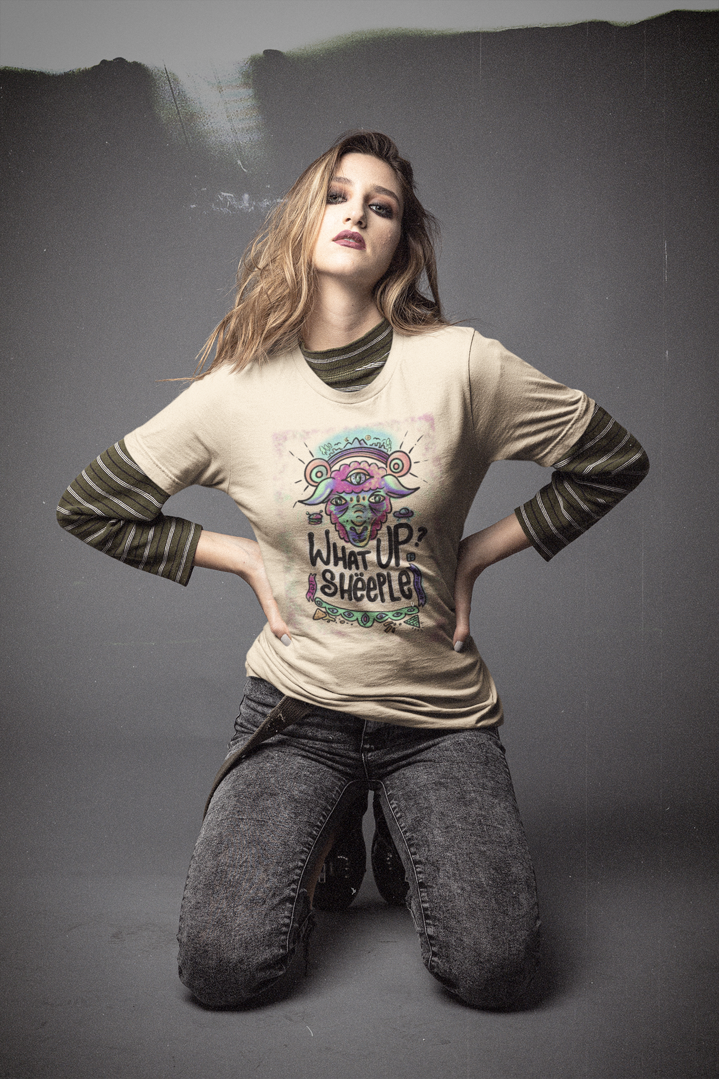 What Up, Sheeple Tee